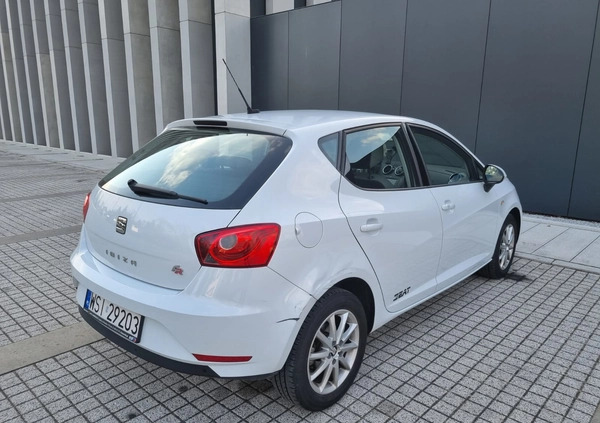 Seat Ibiza cena 38900 przebieg: 76000, rok produkcji 2017 z Siedlce małe 137